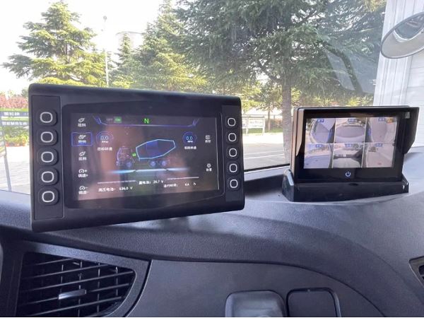 解放＆凌宇新能源搅拌车