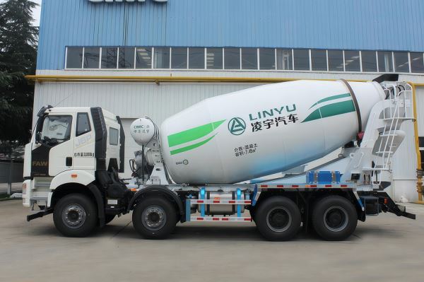 解放凌宇混动搅拌车